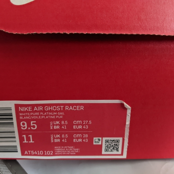 Custom Nike Air Ghost Racer 9.5 New - Picture 4 of 7